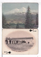 Single Railroad Playing Card "Souther Pacific, SP-4" Bollhagen, Souv, 1910