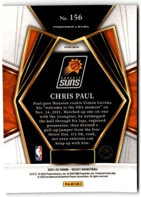 2021-22 Panini Select Tri Color Chris Paul Phoenix Suns #156 | eBay
