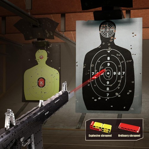 Mould King Bauen Sie Gewehr Baustein Modell Spielzeug Geschenk zusammen - Bild 5 von 6