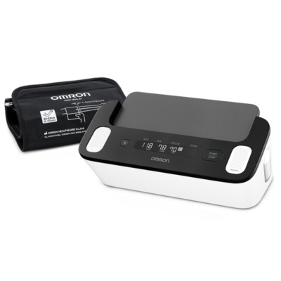 Omron BP7900 Wireless Upper Arm Blood Pressure Monitor - Black/White