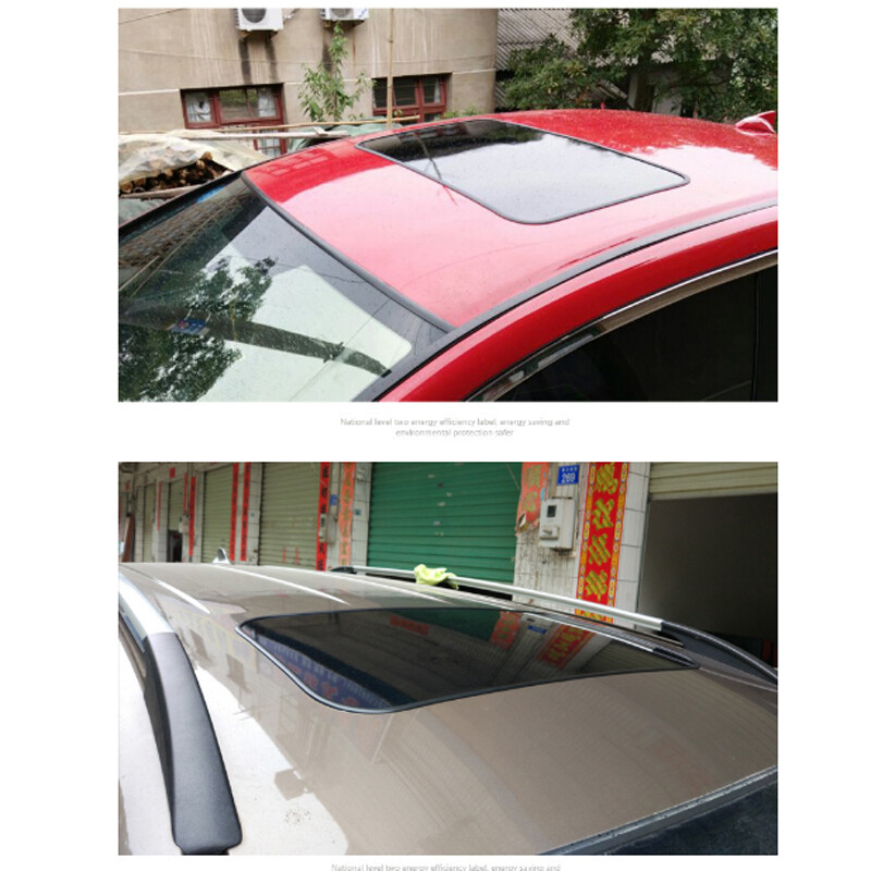 Universal Car Sticker Simulation Fake Sunroof Black Vinyl Film 80X40cm For DIY eBay
