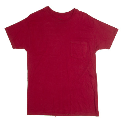 HANES Herren T-Shirt weinrot M