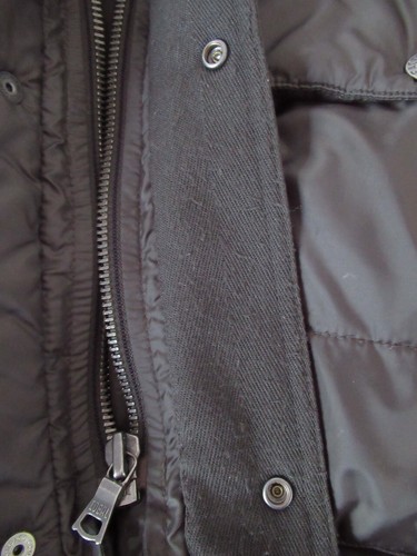 The North Face Mens 550 Fill Goose Down Parka Removable Hood Size M Winter Coat - Picture 12 of 12