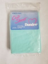 Dundee Cotton Blend Stretch Ends Crib Sheet - Green