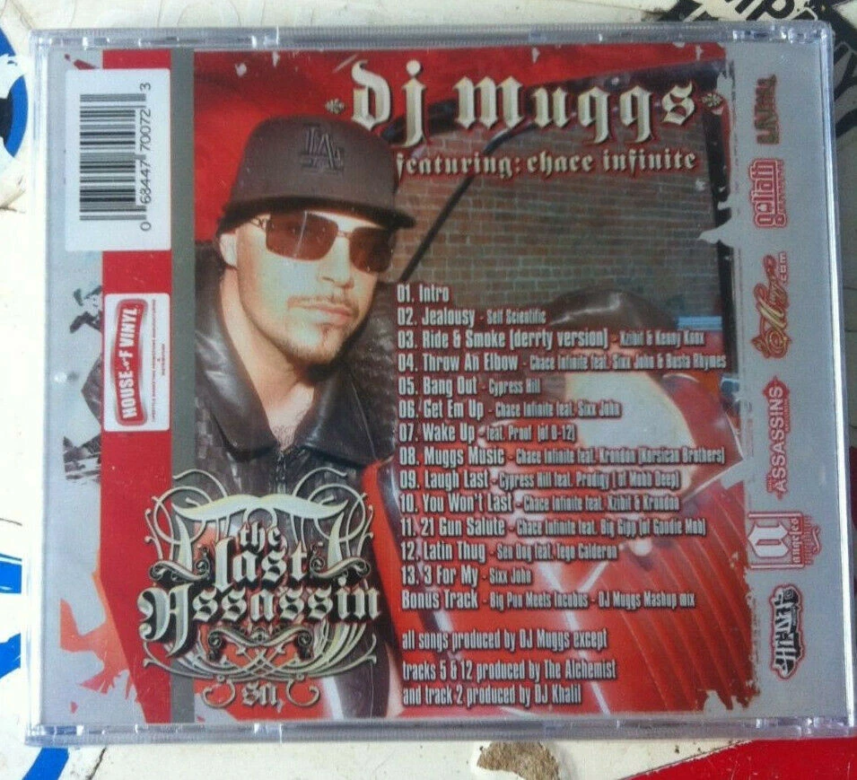DJ MUGGS THE LAST ASSASSIN CD NEW SEALED - Image 2 of 2