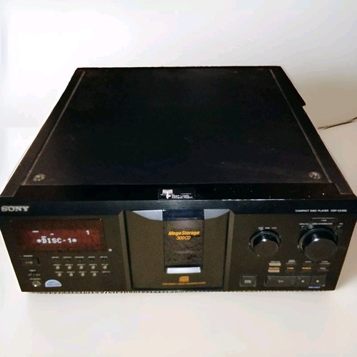 Sony CDPCX355 300 CD Changer Disc Mega Storage Parts or Repair eBay
