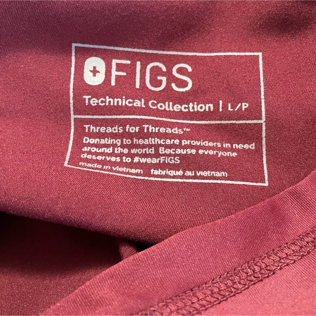 FIGS Size Large Petite Zamora Maternity Joggers Nurse Doctor Uniform Healthcare eBay