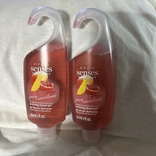 Avon Senses  Shower Gel - Lot Of 2  pomegranate and mango - 5 fl oz