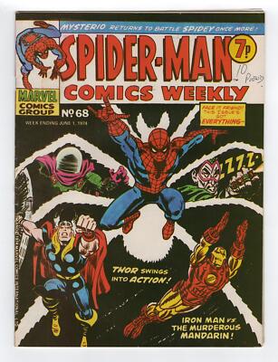 1968 MARVEL AMAZING SPIDER-MAN #66 & TALES OF SUSPENSE #51 1ST SCARECROW RARE UK