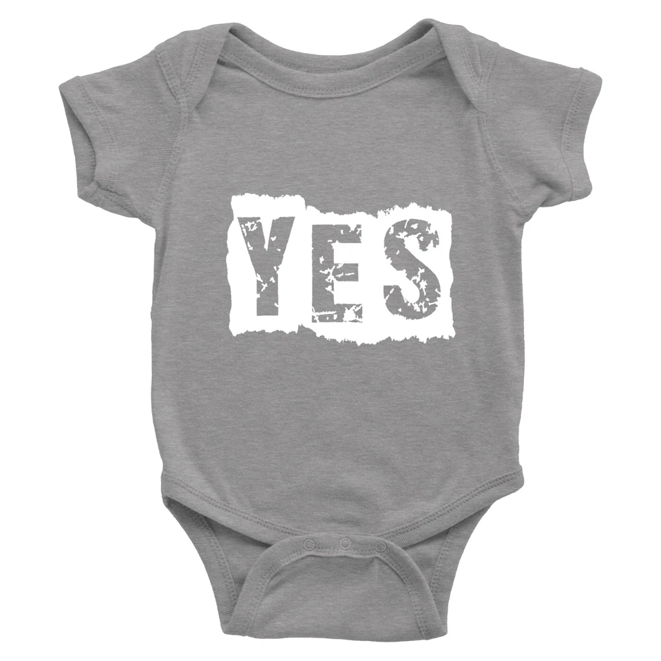 SÍ Bebé Costilla Body Ropa Recién Nacido Baby Shower Regalo Divertidos Trajes de Bebé Foto 4 de 4