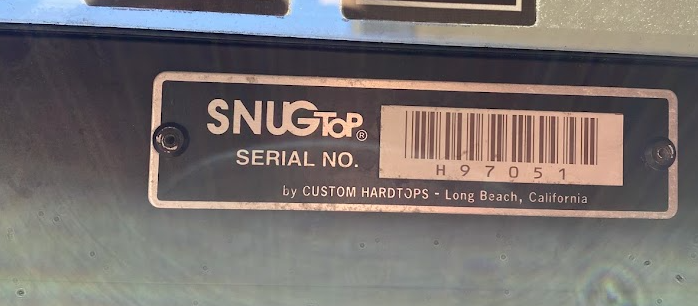 SNUGTop ブラックハードトップ LOCAL PICKUP ONLY) SNUGTOP TRUCK CAP | eBay