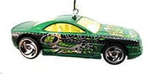 Diecast Christmas Ornament for Muscle Tone Green