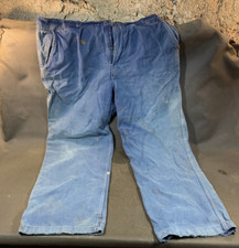 Vintage Blue Work Pants with Pockets Vintage Farm Country Clothing