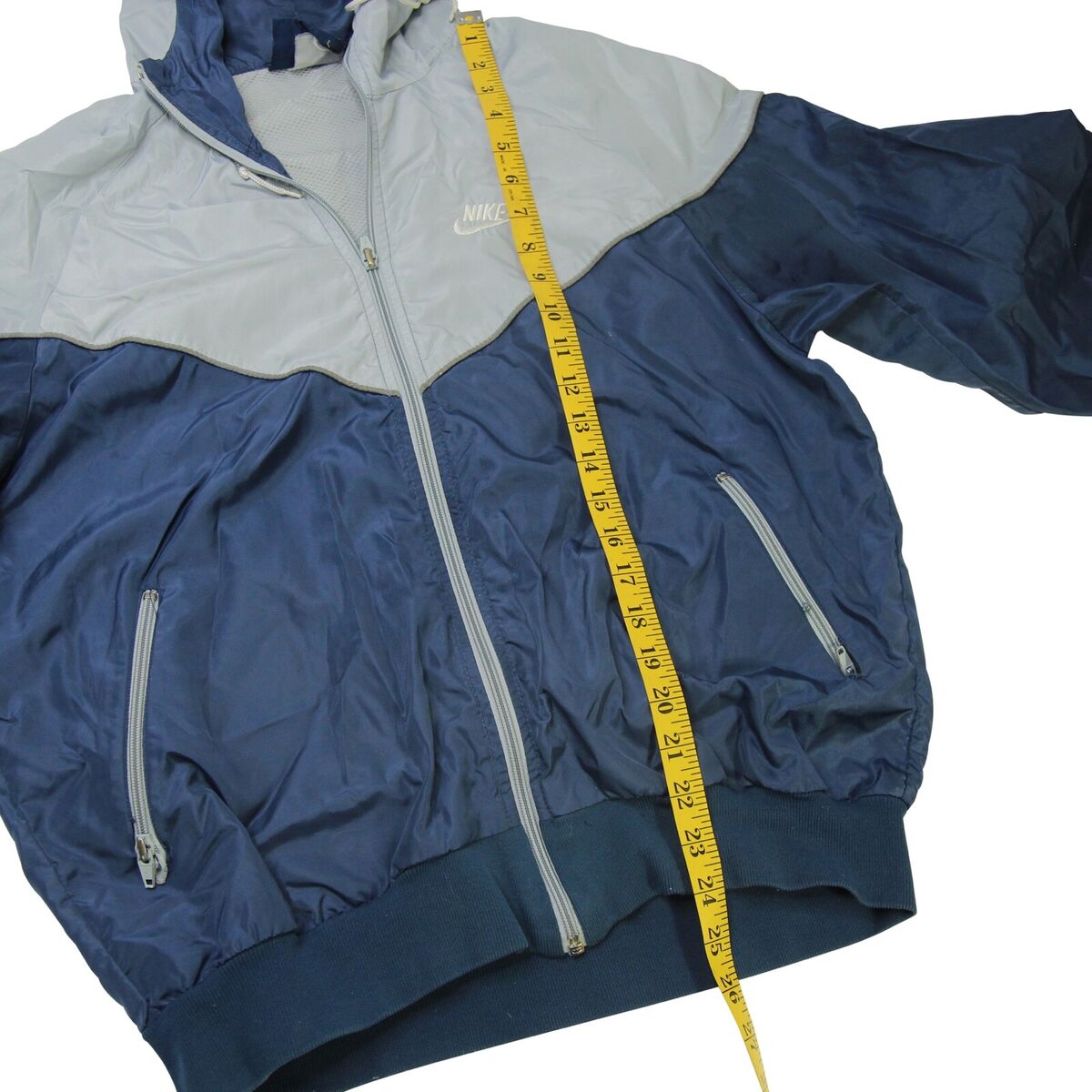 Vintage 1980s Nike Mens Large 3M Windbreaker Jacket Blue Tag Vintage 1980s Nike Mens Large 3M Windbreaker Jacket Blue Tag