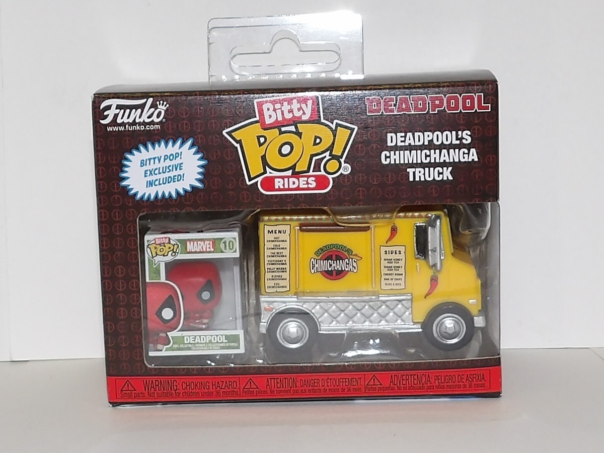 Funko Bitty Pop! Rides Marvel DEADPOOL'S CHIMICHANGA TRUCK Target