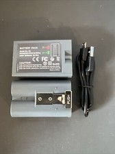 Umbranded Lot 2 RV4 Gray 6040mAh Rechargeable Lithium-Ion Battery