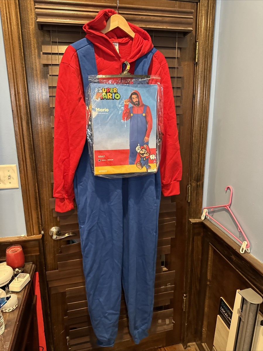 super mario adult onesie with hood