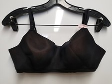 Victoria's Secret 11219704 Angelight Wireless Scoop Lounge Bra Sz Med Black