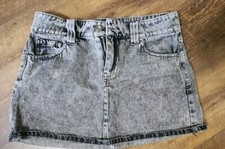 Altar'd State Black Stone Washed Skirt Size M