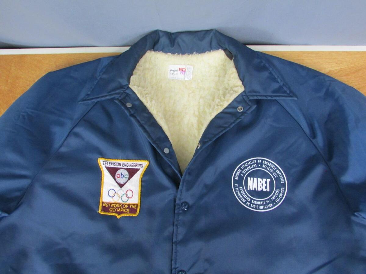 Vintage 1970s ABC Sports TV NABET Union Winter Jacket Vintage 1970s ABC Sports TV NABET Union Winter Jacket