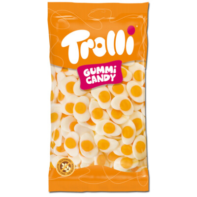 (5,99 /1kg) Trolli Spiegeleier, Fruchtgummi, 1 kg Beutel