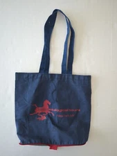 Archaeological Tours New York Zippered Collapsible Folding Travel Shop Tote Bag 