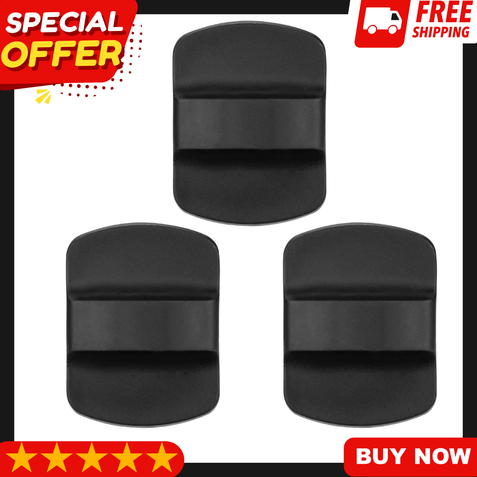 Magnetic Slider Replacement for Yeti, 3 PCS Tumbler Cup Lid Magnet Black