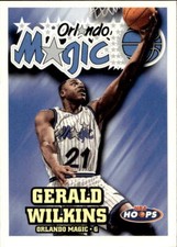 1998 Gerald Wilkins NBA card skybox #286