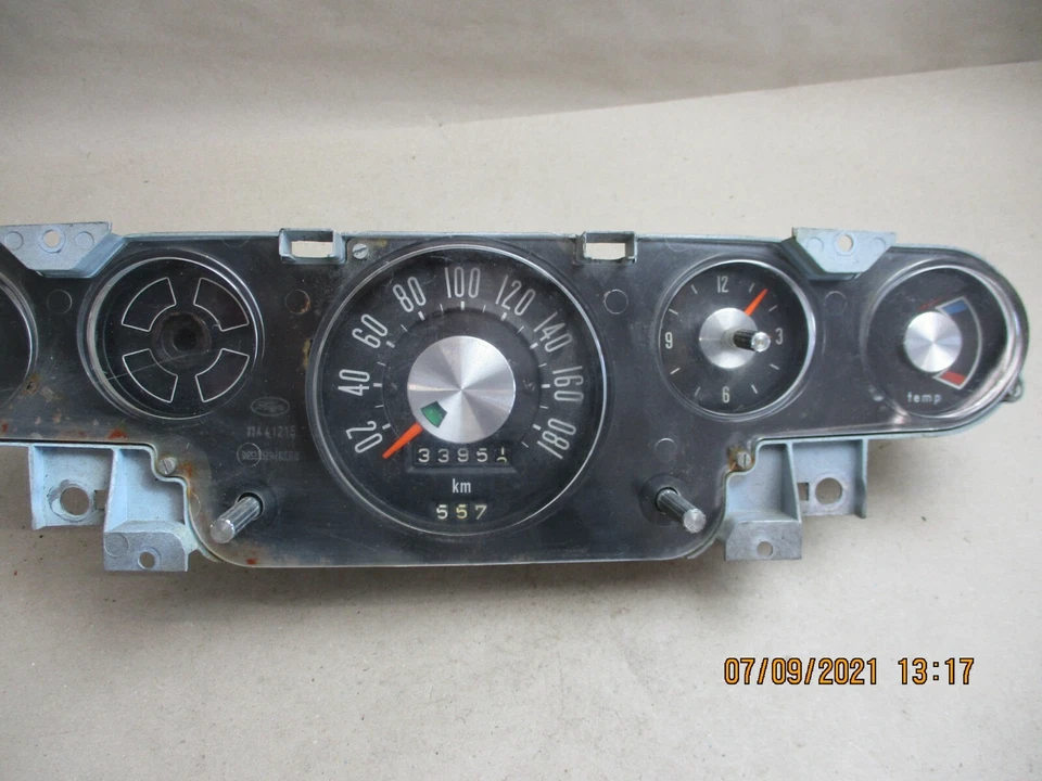 Ford Taunus P5 Tacho Tachometer Speedometer 180 Uhr Kombiinstrument Motometer - Bild 3 von 4