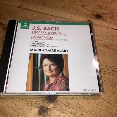 Toccata Et Fugue - Passacaille von Marie-Claire Alain | CD | 06080
