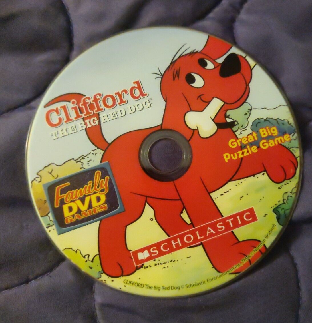 Scholastic Wendys Clifford the Big Red Dog Great Big Puzzle Game