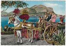 PALERMO - CARRO SICILIANO - VIAGG. 1966 -95936-