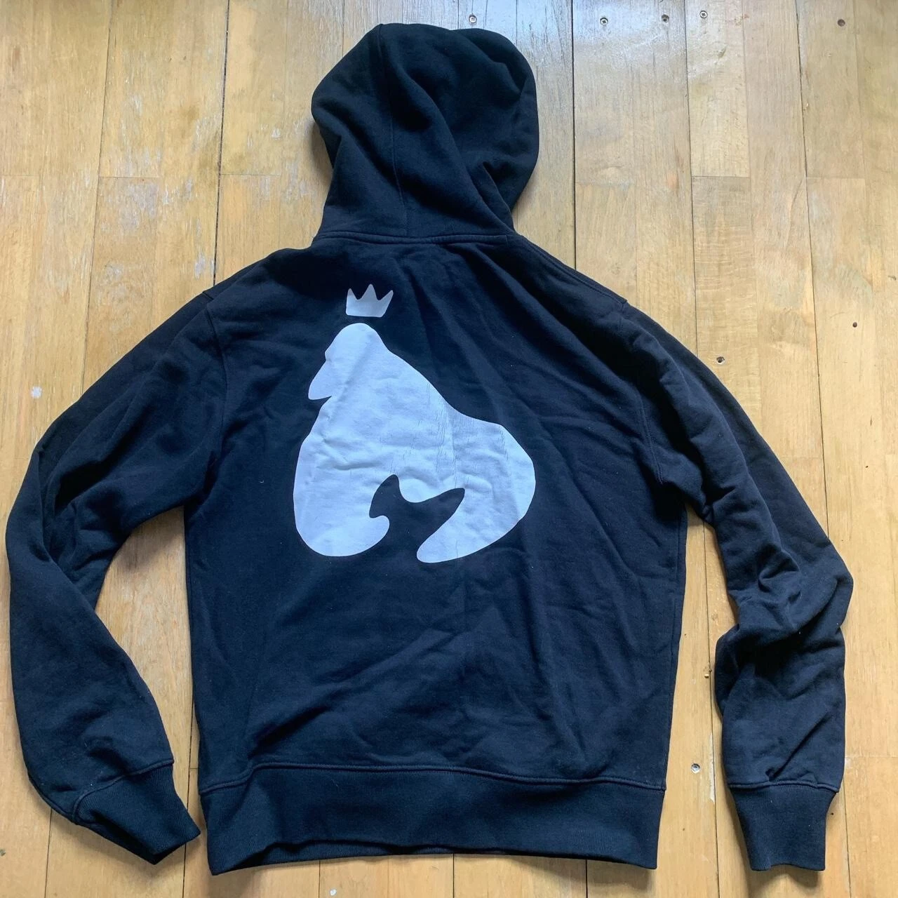 VETEMENTS Money clothing hoody small black