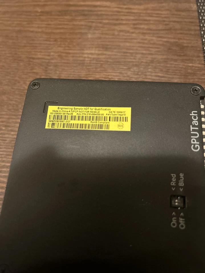 MSI Radeon RX Vega 64 8GB HBM2 Reference | RARE ENGINEERING SAMPLE!!! - Image 3 of 3