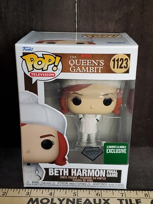 Funko Pop! Television: Queens Gambit - Beth Harmon Final Game #1123 -Diamond Exc