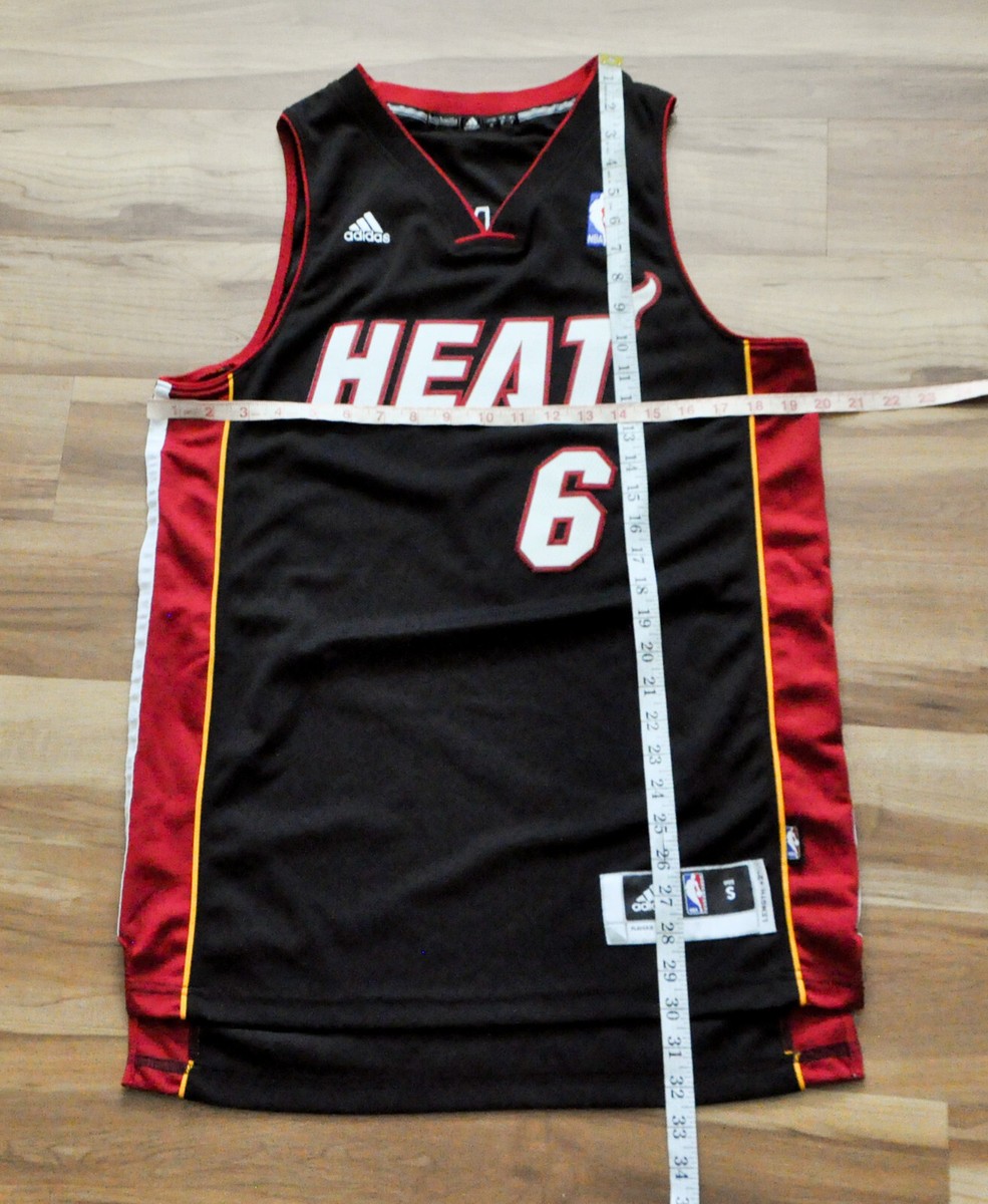 MIAMI HEAT LeBron James ユニフォーム LeBron James Miami Heat Adidas Jersey Swingman Black NBA Sewn Men