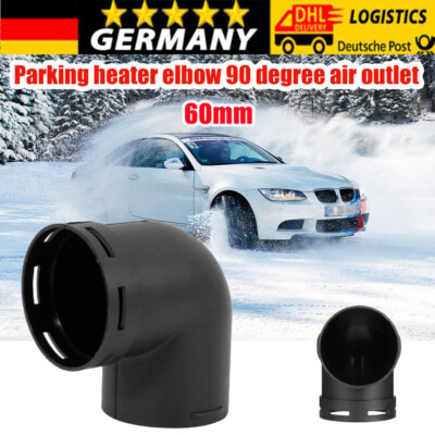 Rohrbogen -60mm Warmluftrohr Standheizung Webasto, Eberspächer, Autoterm,Planar