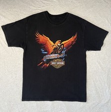Vintage Harley Davidson Maui Hawaii 2003 Men's Large T-Shirt Beach Eagle M