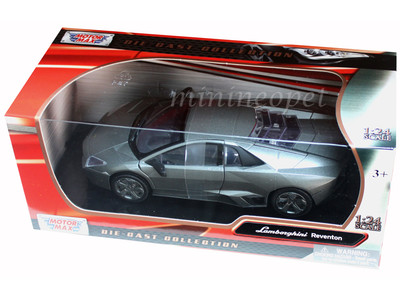 MOTORMAX 73364 LAMBORGHINI REVENTON 1/24 DIECAST MATTE GREY | eBay