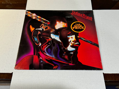 Judas Priest- Stained Class- LP 1978 Columbia PC 35296 Shrink