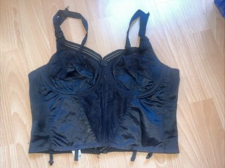 Schicke Damen Corsage Schwarz