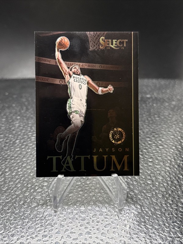 2020-21 Panini Select Artistic Selections Jayson Tatum #6 Celtics SP