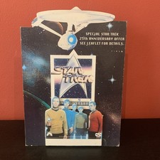  Star Trek 1991 25th Anniversary Film Movie Promotional Cardboard Prospektständer!