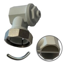 Pour Oventrop Adaptateur Angle de Filetage M30 x 1,5 pour Orientation Tête Ther