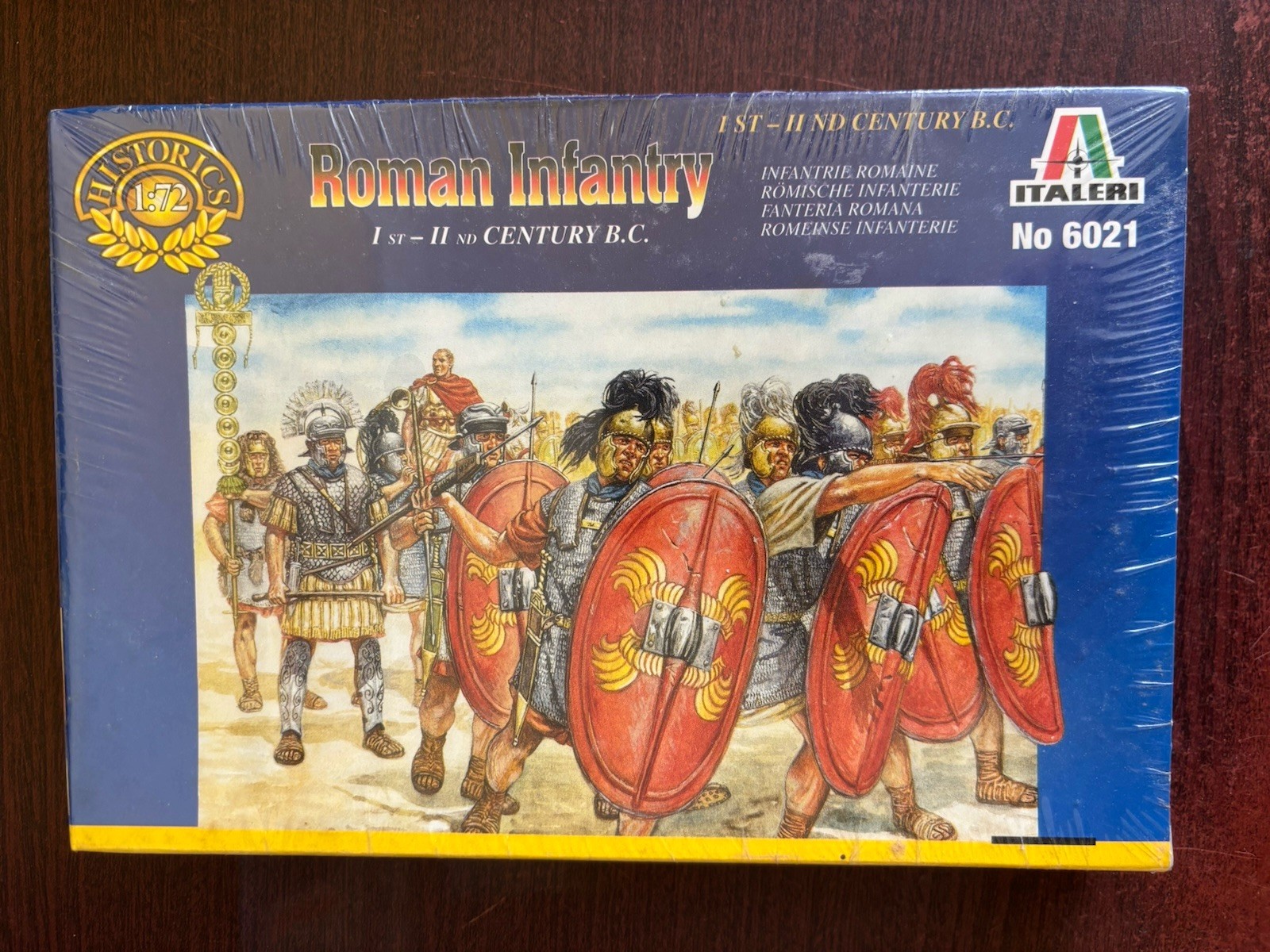 Italeri 1:72 ROMAN INFANTRY (I-II CENTURY B.C.) Plastic Model Kit - Image 5