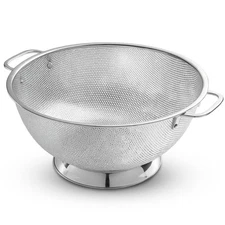 Bellemain Colander for Kitchen – 5 Qt Stainless Steel Strainer with Handle - ...
