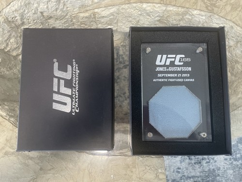 UFC 165 Jon Jones Vs. Gustafsson Authentic Event Used Octagon Canvas from UFC