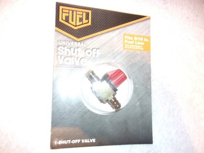 FUEL HELMETS Universal Fuel Shut Off Valve 5/16 in. Fuel Line New in Pack