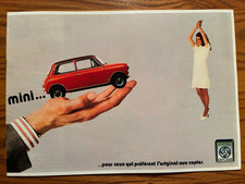 Brochure de vente 1974 British Leyland Austin Morris - texte français - Mini 850 on up