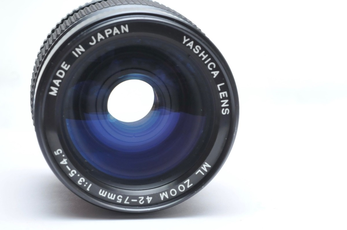 希少 YASHICA ML zoom lens 42-75 mm Yashica ML 42-75mm f/3.5-4.5 CY | eBay